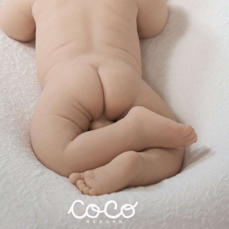 Carles Comprar Bebe Reborn Silicona De Silicona Merche De Coco