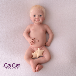 Lena rubio dorado ojos azules