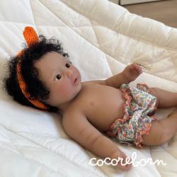 Moly Afro hair and dark skin