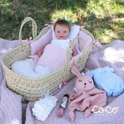 Canastilla Rosa CocoReborn